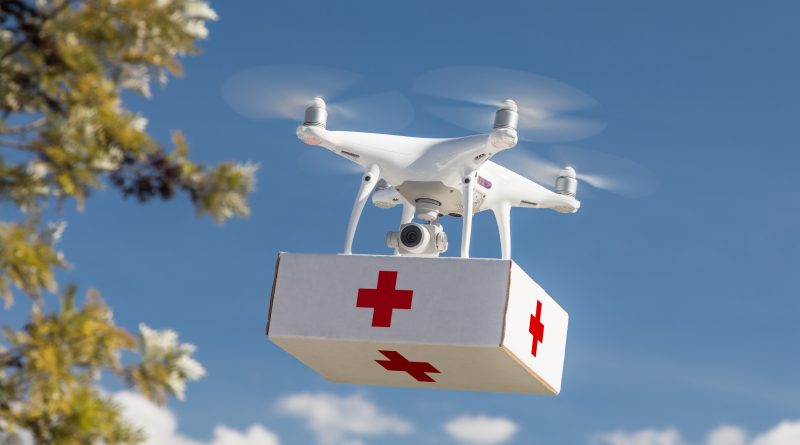 dron de emergencia