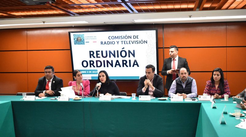 Comisión De Radio Y Televisión, Reunión Ordinaria 5 De Diciembre De 2019