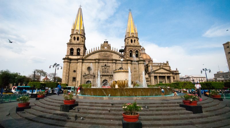 Bella fotografía de la Catedral de Guadalajara.