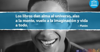 Cartel alusivo al Día Mundial del libro y del Derecho de Autor 2020