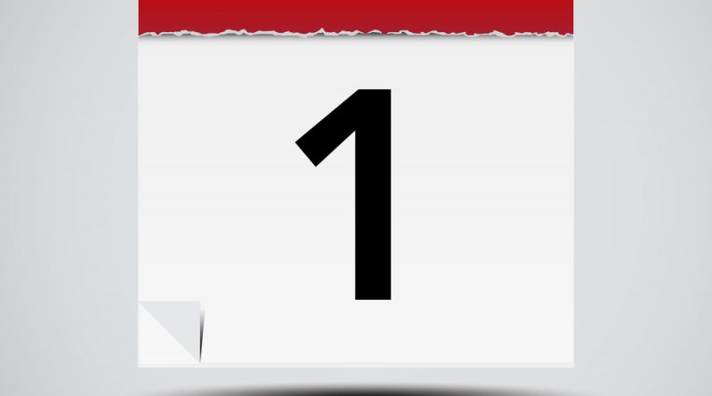 Calendario del mes de Mayo