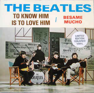 Portada del disco de The Beatles canción Bésame mucho