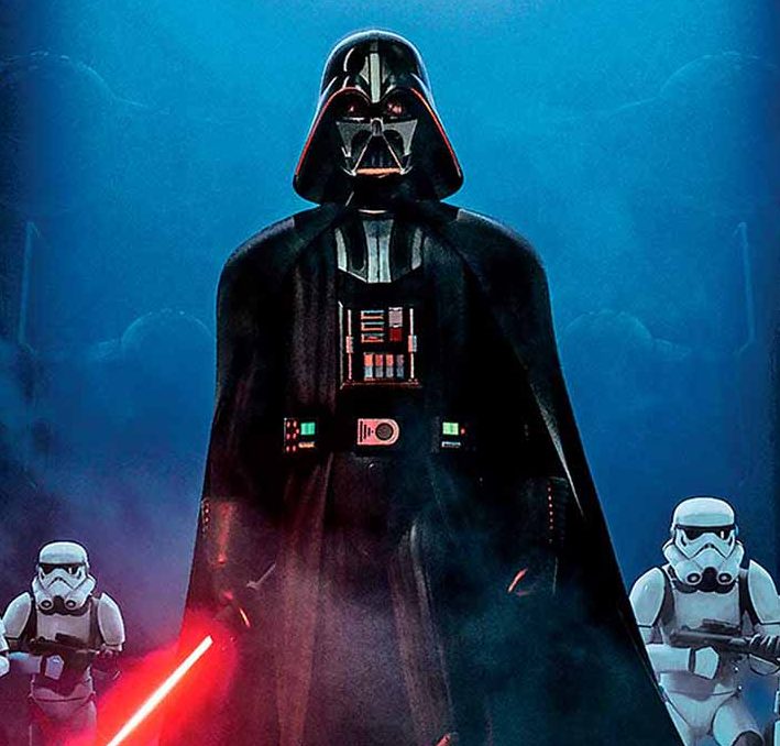 Cartel de la saga Star Wars