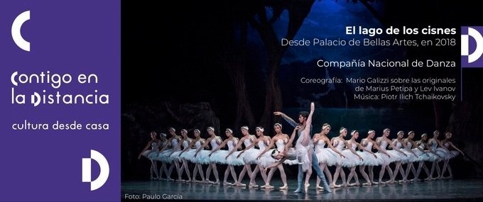cartel del Lago de los cisnes
