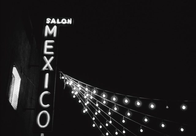 Marquesina del Salón México.